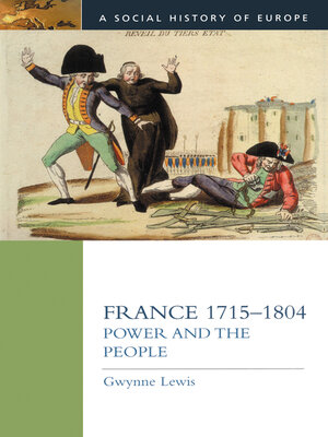 cover image of France 1715-1804